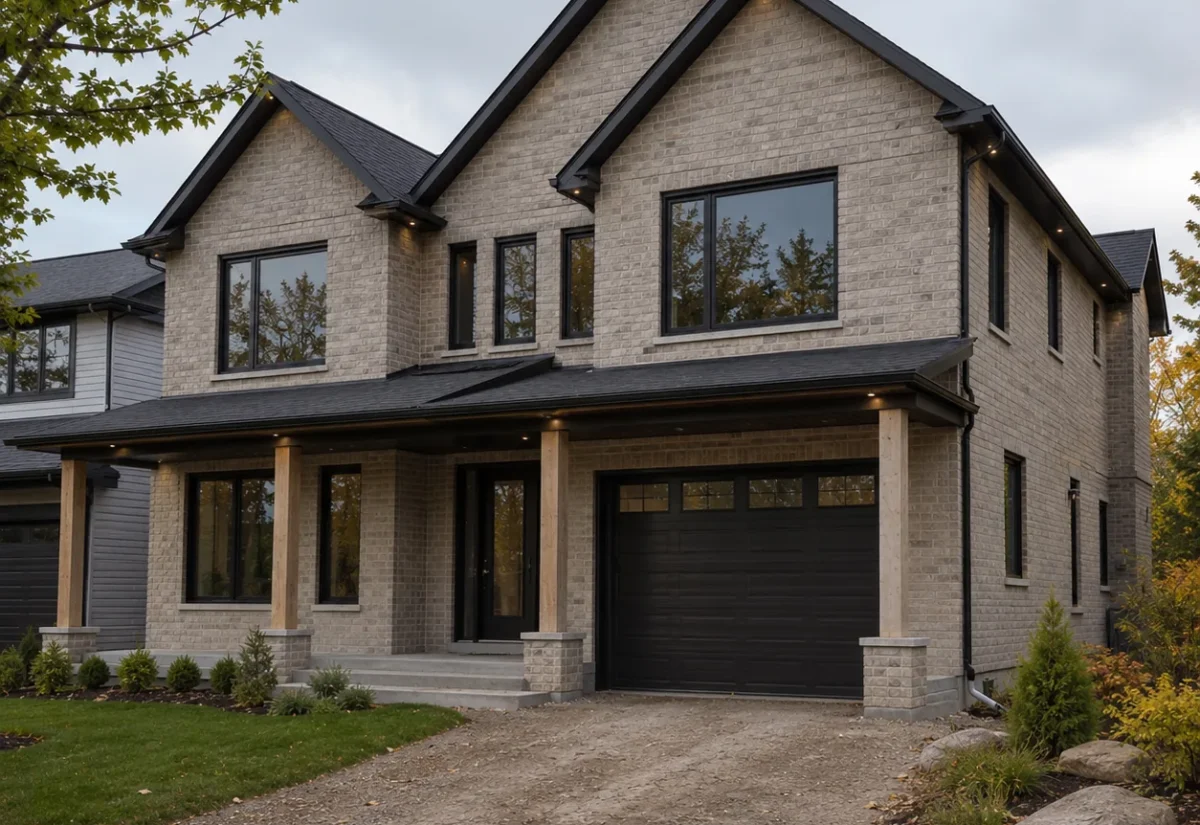 New build: windows and garage doors