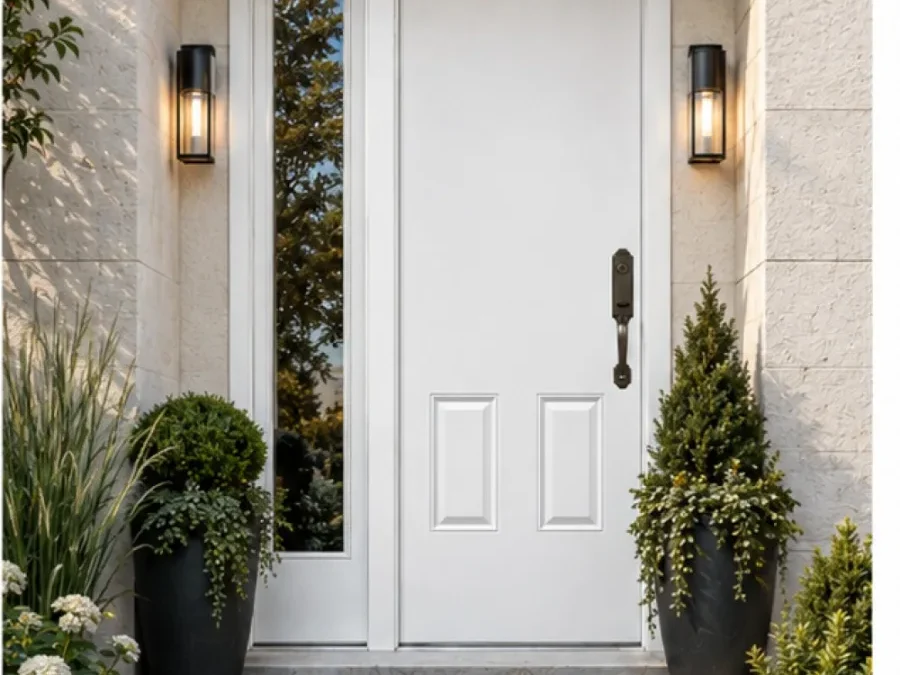 2 Panel Blank Door